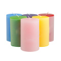 Classic Color Pillar Candles Scented Private Label Decorative Pillar Candle